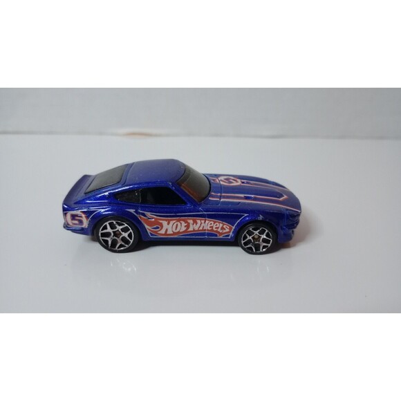 HOT WHEELS 1:64 HTF 2007 #80 DATSUN 240Z BLUE #5 5 SP MALAYSIA EXCELLENT CONDITI - Picture 4 of 6